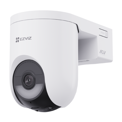 Camera IP Wi-Fi6 & 4G PT + Panou solar 5W, 2K+, baterie 5.200 mAh, Audio, IR+WL 15m, Alarma - Ezviz CS-HB8c-4G-KIT [2]