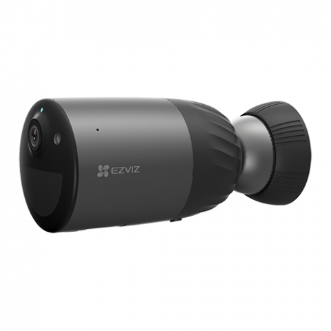 Supraveghere video - Camera IP Wireless EZVIZ de exterior cu baterie 10.400 mAh, rezolutie 2K+, Audio bidirectional, stocare eMMC 32GB, senzor PIR integrat CS-BC1C-2k+MicroUSB