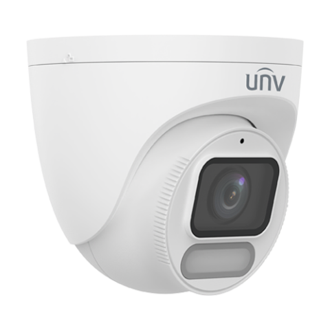 Camera IP Wise-ISP ColorHunter, 4MP, lentila 2.8mm, WL 30m, Mic, PoE, MicroSD, Color 24/7 - UNV IPC3624LE-ADF28K-WP-L [1]