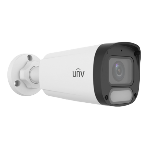 Supraveghere video - Camera IP Wise-ISP ColorHunter, 4MP, lentila 4mm, WL 30m, Mic, PoE, IP67, Color 24/7 - UNV IPC2314LE-ADF40K-WP-L