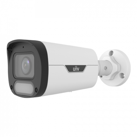 Supraveghere video - Camera IP Wise-ISP, ColorHunter, 8MP, lentila 4.0mm, WL 30M, Mic, PoE, color 24/7 - UNV IPC2318LE-ADF40KM-WP