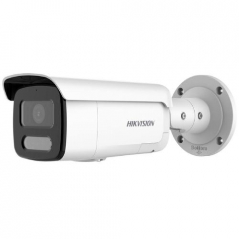 Supraveghere video - Camera supraveghere IP 8MP, lentila 2.8mm, IR 60m, lumina alba 60m, ColorVu, microfon, difuzor, PoE – Hikvision DS-2CD2T87G2H-LISU/SL(2.8mm)(eF)