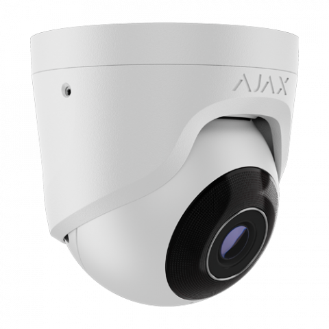 Camera turret IP 5.0MP, lentila 2.8 mm, IR 35m, PoE, alb - AJAX TurretCam(W)-64923 [1]