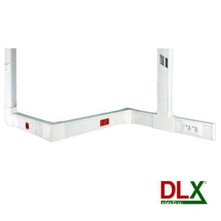 Canal cablu 102x50 mm cu capac, 2m - DLX DLX-102-50 [2]
