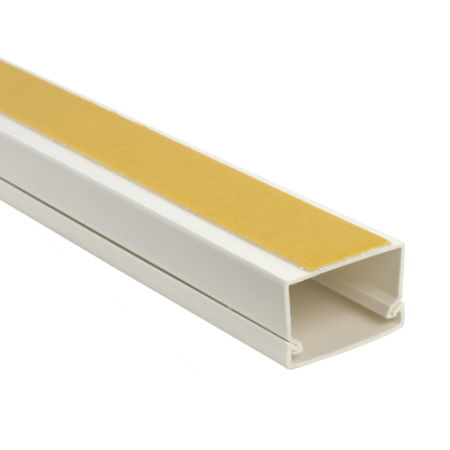 Canal cablu - Canal cablu 40x25 mm cu adeziv, 2m - DLX PVCA-406-25