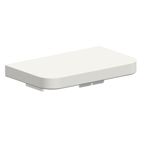Cabluri si accesorii - Capac terminal pentru canal cablu 46x18 mm - DLX DLX-460-05