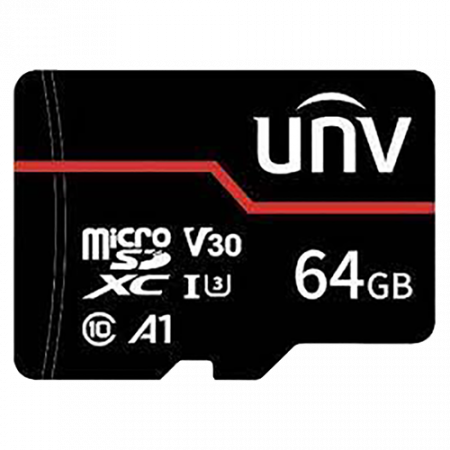 Accesorii Supraveghere - Card memorie 64GB, RED CARD - UNV TF-64G-MT