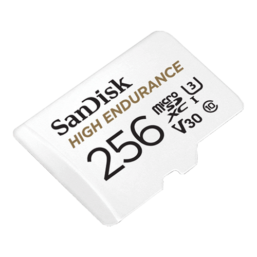 Accesorii Supraveghere - Card MicroSD 256GB, seria HIGH Endurance - SanDisk SDSQQNR-256G-GN6IA