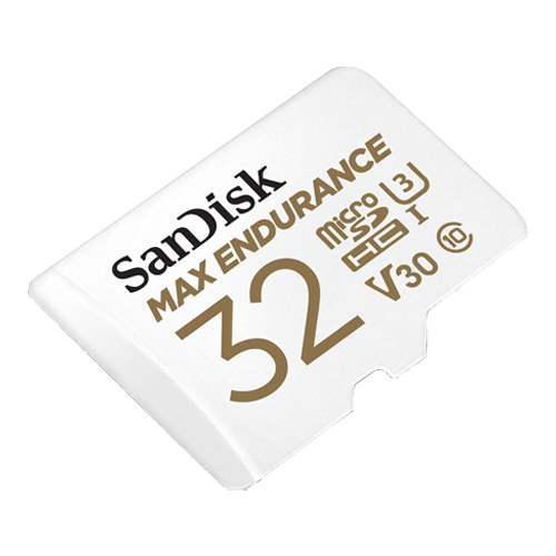 Accesorii Supraveghere - Card MicroSD 32GB, seria MAX Endurance - SanDisk SDSQQVR-032G-GN6IA