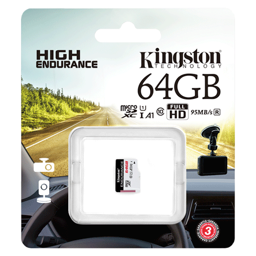 Card MicroSD 64GB, seria Endurance - Kingston SDCE-64GB [1]