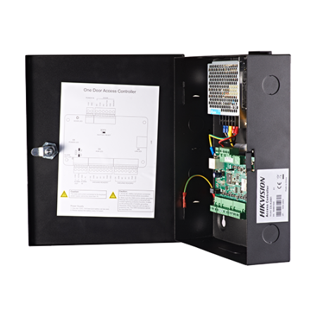 Centrala de control acces pentru o usa (bidirectionala), conexiune TCP/IP - HIKVISION DS-K2801 [2]