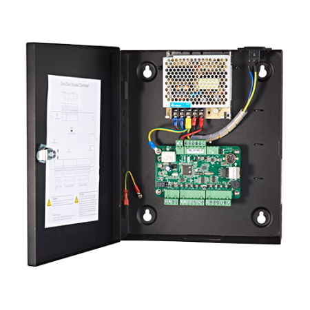 Centrale control acces - Centrala de control acces pentru o usa (bidirectionala), conexiune TCP/IP - HIKVISION DS-K2801