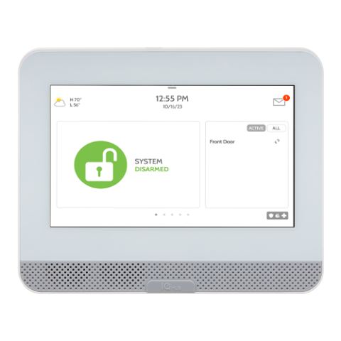 Centrala IQ4 Hub, Wi-Fi, LTE, 128 zone, PowerG, Z-Wave, ecran 7' - DSC IQPH3AB [1]