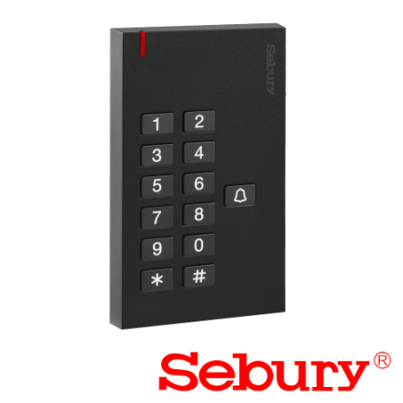 Control acces - Cititor/Controler stand-alone cu tastatura si cititor, carcasa plastic - SEBURY SEB-Q3