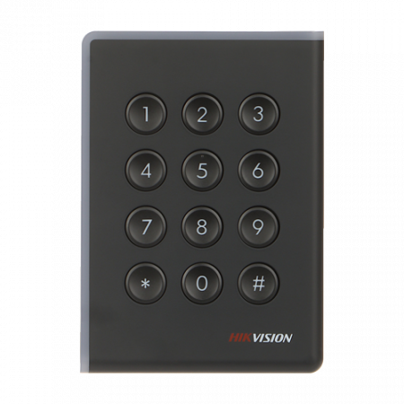 Cititoare pentru centrale - Cititor de proximitate MIFARE 13.56 MHz cu tastatura integrata -HIKVISION DS-K1108AMK