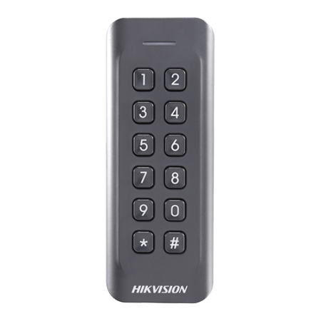 Cititoare pentru centrale - Cititor de proximitate RFID MIFARE 13.56Mhz cu tastatura integrata -HIKVISION DS-K1802MK