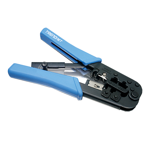 Conectica LAN RJ si FO - Cleste sertizare conectori RJ45, RJ11 - TRENDnet TC-CT68