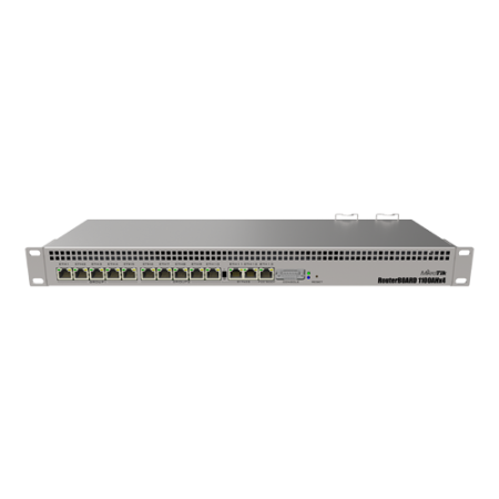 Solutii MikroTik - Cloud Core Router, 4 x SFP+, 13 x Gigabit, 16GB RAM, RouterOS L6, 1U - MikroTik CCR2116-12G-4S+
