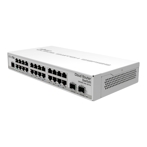 Management Switch 24 x Gigabit, 2 x SFP+ - Mikrotik CRS326-24G-2S+IN [1]