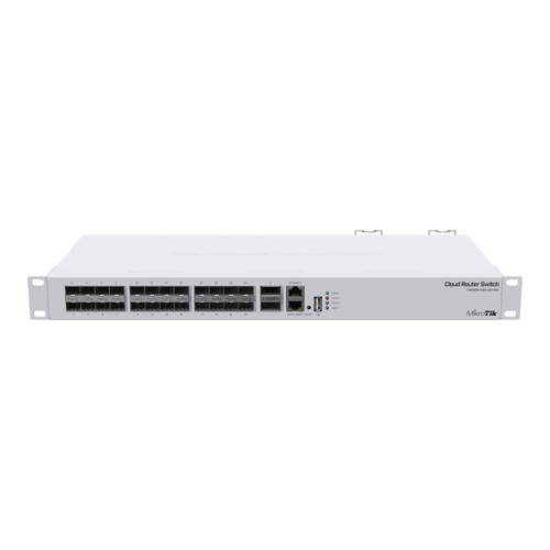 Solutii MikroTik - Management Switch 24 x SFP+ 10Gbps, 2 x QSFP+ 40Gbps - Mikrotik CRS326-24S+2Q+RM