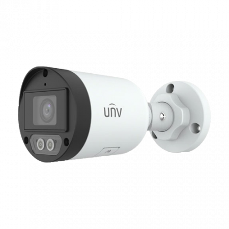 Supraveghere video - ColorHunter - Camera IP 2MP, lentila 2.8mm, WL 30m, Mic., PoE - UNV IPC2122LB-AF28K-WL