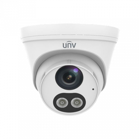 Supraveghere video - ColorHunter - Camera IP 2MP, lentila 2.8mm, WL 30m, Mic., PoE - UNV IPC3612LB-AF28K-WL