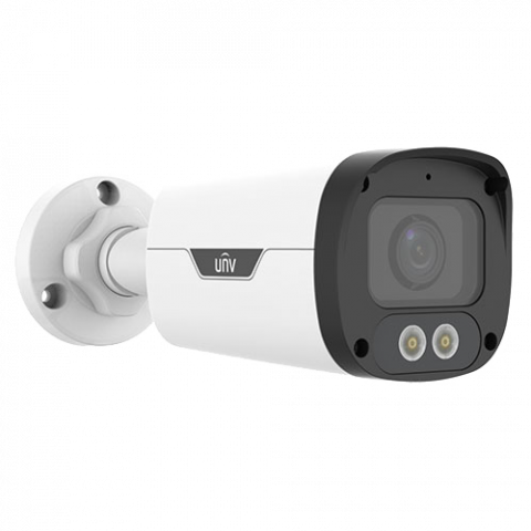 Supraveghere video - ColorHunter - Camera IP 4 MP, lentila 2.8mm F1.0, WL 30M, Microfon integrat - UNV IPC2314LE-ADF28KM-WL