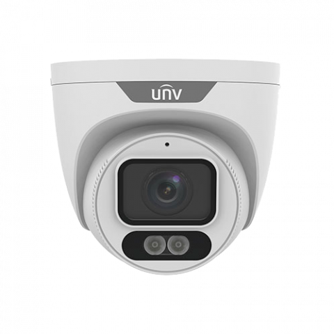 Supraveghere video - ColorHunter - Camera IP 4 MP, lentila 2.8mm F1.0, WL 30M, Microfon integrat - UNV IPC3624LE-ADF28K-WL
