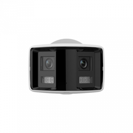 ColorVu - Camera IP 4MP, lentila 2.8mm, Panoramic view 180gr, WL 40m, Audio - HIKVISION DS-2CD2T47G2P-LSU-SL-2.8mm [1]