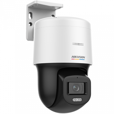 Supraveghere video - ColorVu - Camera miniPT, IP, 2MP, lentila 2.8mm, WL 30m, Audio, PoE, IP66 - HIKVISION DS-2DE2C200SCG-E