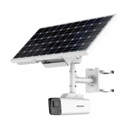 ColorVu - Camera solara 4MP, lentila 4mm, WL 30m, 4G, Panou solar+acumulator, Audio, IP67 - HIKVISION DS-2XS2T47G1-LDH-4GC18S40-4mm [2]