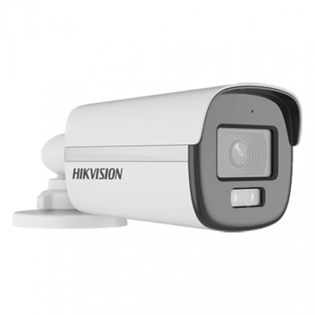 Camere supraveghere analog - ColorVu, Dual Light -Camera analog 3K, lentila 2.8mm, IR 40m, WL 40m, TVI/AHD/CVI/CVBS, Mic., IP67 - HIKVISION DS-2CE12KF0T-LFS-2.8mm