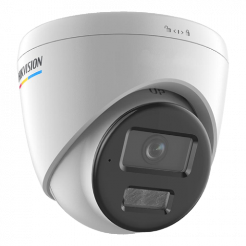 Supraveghere video - ColorVu, Dual Light - Camera IP, 2MP, lentila 2.8mm, IR 30m, WL 30m, Mic, PoE - HIKVISION DS-2CD1327G2H-LIU-2.8mm