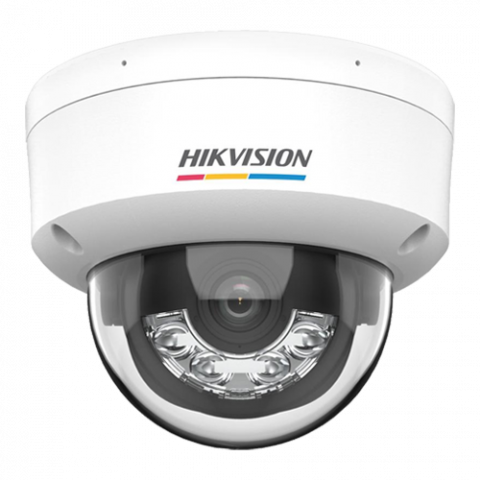 ColorVu, Dual Light - Camera IP, 4MP, lentila 2.8mm, IR 30m, WL 30m, Mic, PoE - HIKVISION DS-2CD1147G2H-LIU-2.8mm [1]