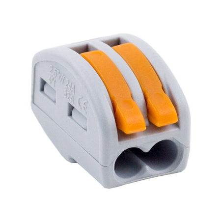 Accesorii Supraveghere - Conector derivatie 2 fire (10 buc.) W-412