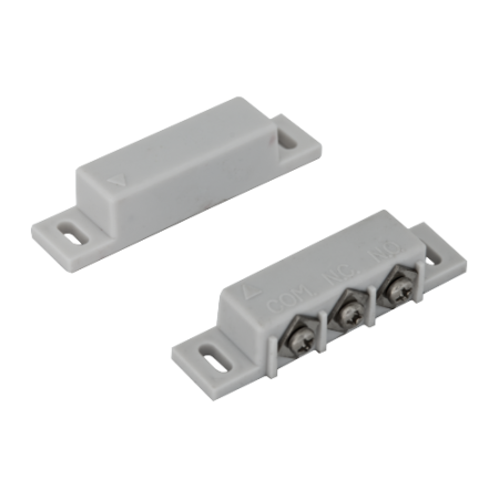 Contacte magnetice - Contact magnetic aparent (NO-NC, alb) CM-31NO-NC