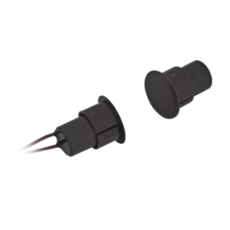 Contacte magnetice - Contact magnetic ingropat, NC (maro) CM-36-MARO