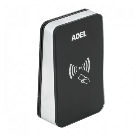 Acces hotelier - Controler cu cititor de proximitate incorporat HLCR-MF-A-V2, compatibil cu sistemul de control acces hotelier ADEL