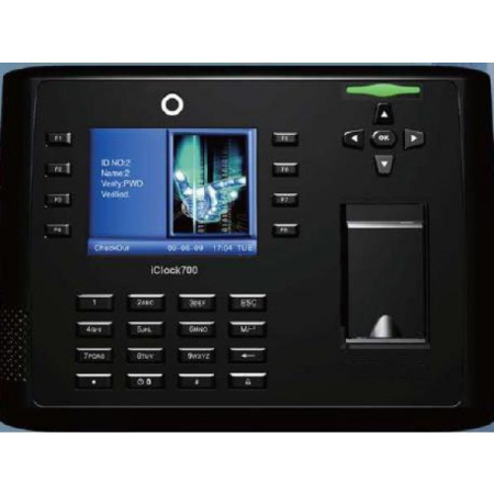 Control acces si pontaj - Controler de acces biometric cu functie de pontaj si camera ICLOCK700