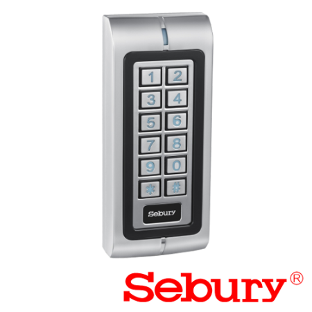 Control acces - Controler stand-alone pentru doua usi, carcasa antivandal - SEBURY SEB-W1-A