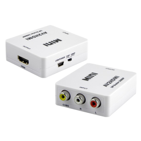 Supraveghere video - Convertor activ - HDMI la semnal AV/CVBS HDMI-AV