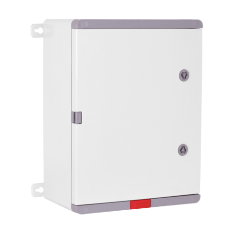 Doze jonctiuni si cabinete - Cutie distributie IP67 din ABS gri, usa mata, placa metalica, 300x400x220 mm PD304022