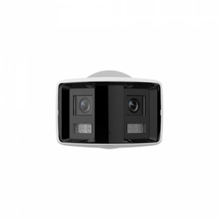 DarkFighter, AcuSense - Camera IP, 4MP, Panoramic view 180Â°, lentila 2.8mm, IR 40m, Audio, Alarma, PoE, IP67 - HIKVISION DS-2CD2T46G2P-ISU-SL-2.8mm [1]