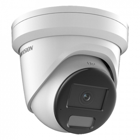 Supraveghere video - Deep Learning, ColorVu, Dual Light - Camera IP, 4MP, lentila 2.8mm, IR 40m, WL 40m, Mic, PoE - HIKVISION DS-2CD2347G2H-LIU-2.8mm