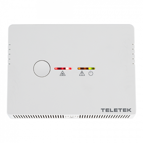Detectie incendiu - Detector adresabil de gaz metan, 24 v, iesire comanda electrovana gaz - TELETEK SensoIRIS-GAS