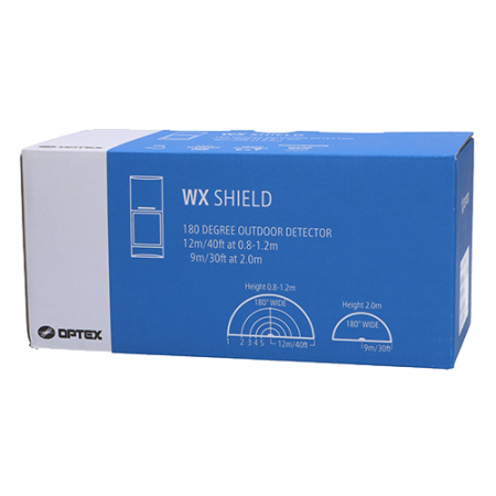 Detector de miscare PIR+MW exterior, 12-19m, 180Â°, quad cu anti-masking, baterii - OPTEX WXS-RDAM-X5 [2]