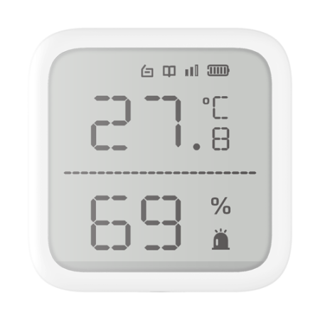 Detectie efractie - Detector de temperatura si umiditate wireless pentru AX PRO - HIKVISION DS-PDTPH-E-WE