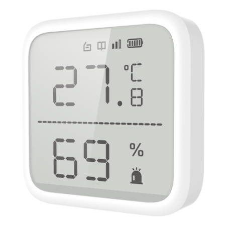 Detector de temperatura si umiditate wireless pentru AX PRO - HIKVISION DS-PDTPH-E-WE [1]