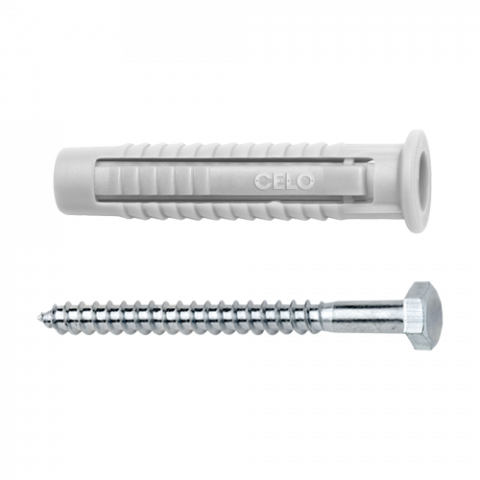 Cabluri si accesorii - Diblu+holsurub cap hex. M10x50 SPS FXSZ (25 buc.) - CELO 910FXK