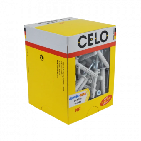 Diblu rapid cu surub 6x60 NP (50 buc.) - CELO 9660NP [1]